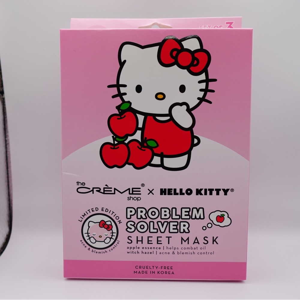 The Creme Shop x Hello Kitty Ready Set Glow Limited Edition Face Mask Sheet 3